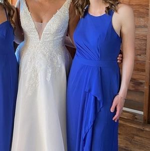 AZAZIE CASSANDRA Bridesmaid Dress Royal Blue